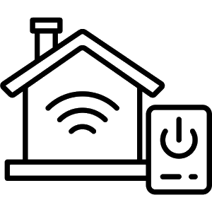 Icône représentant un protocole domotique intelligent